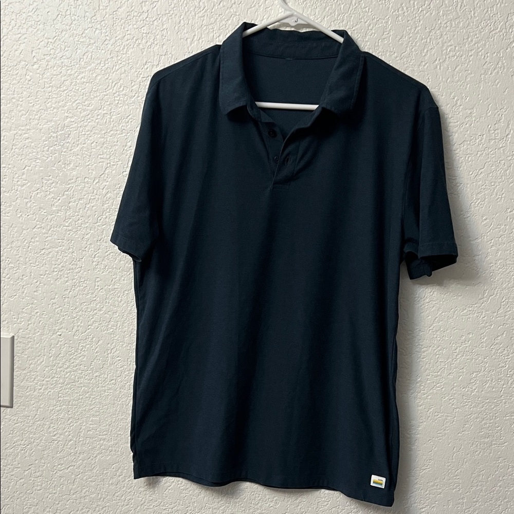 Vuori Midnight Blue Polo Shirt